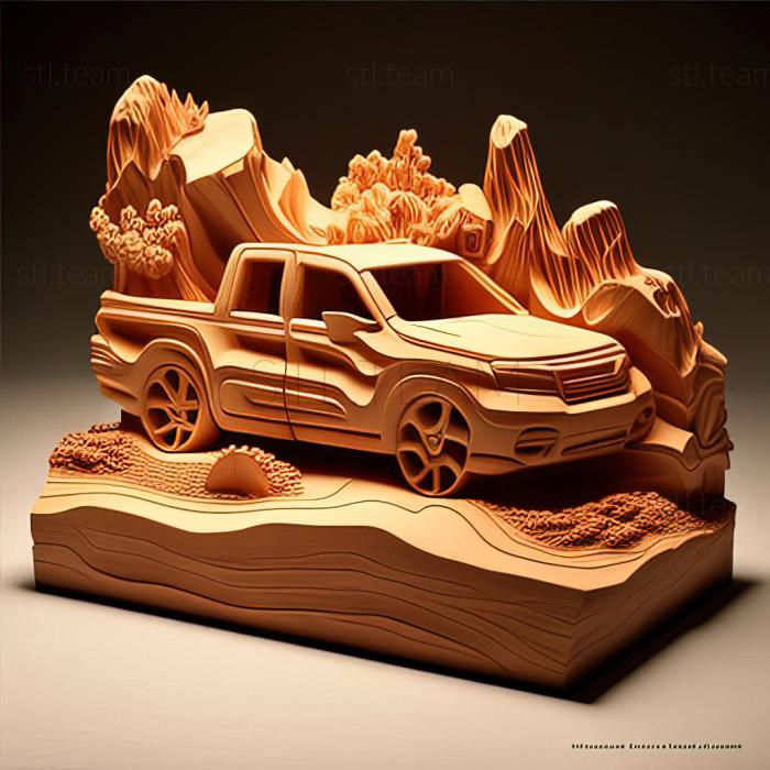 3D model Honda Ridgeline (STL)